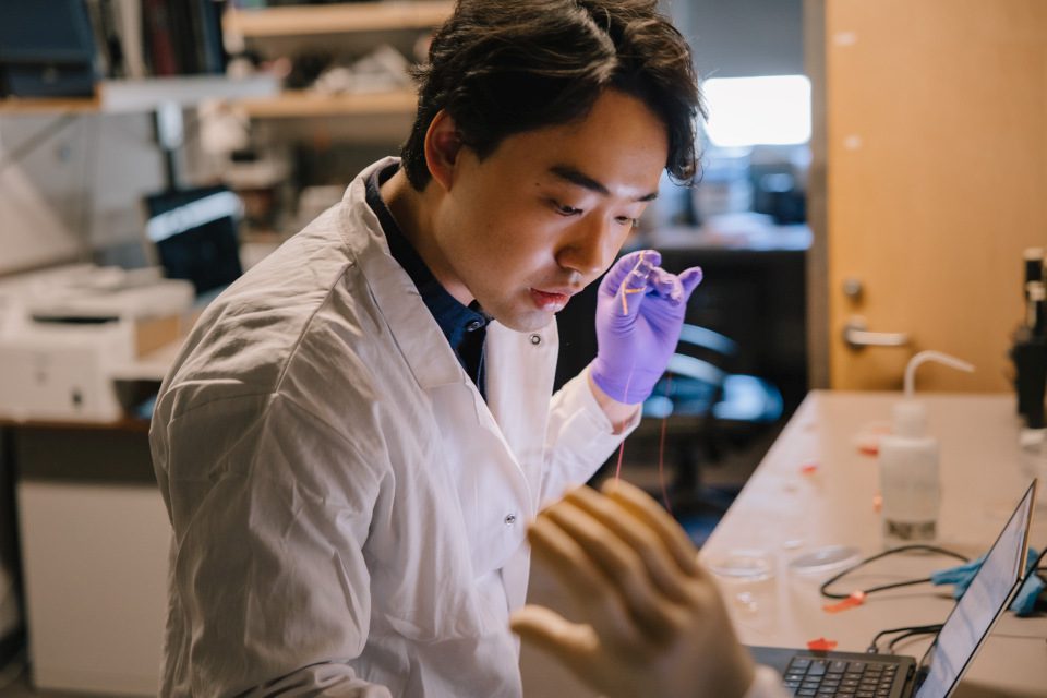 scientist in a lab